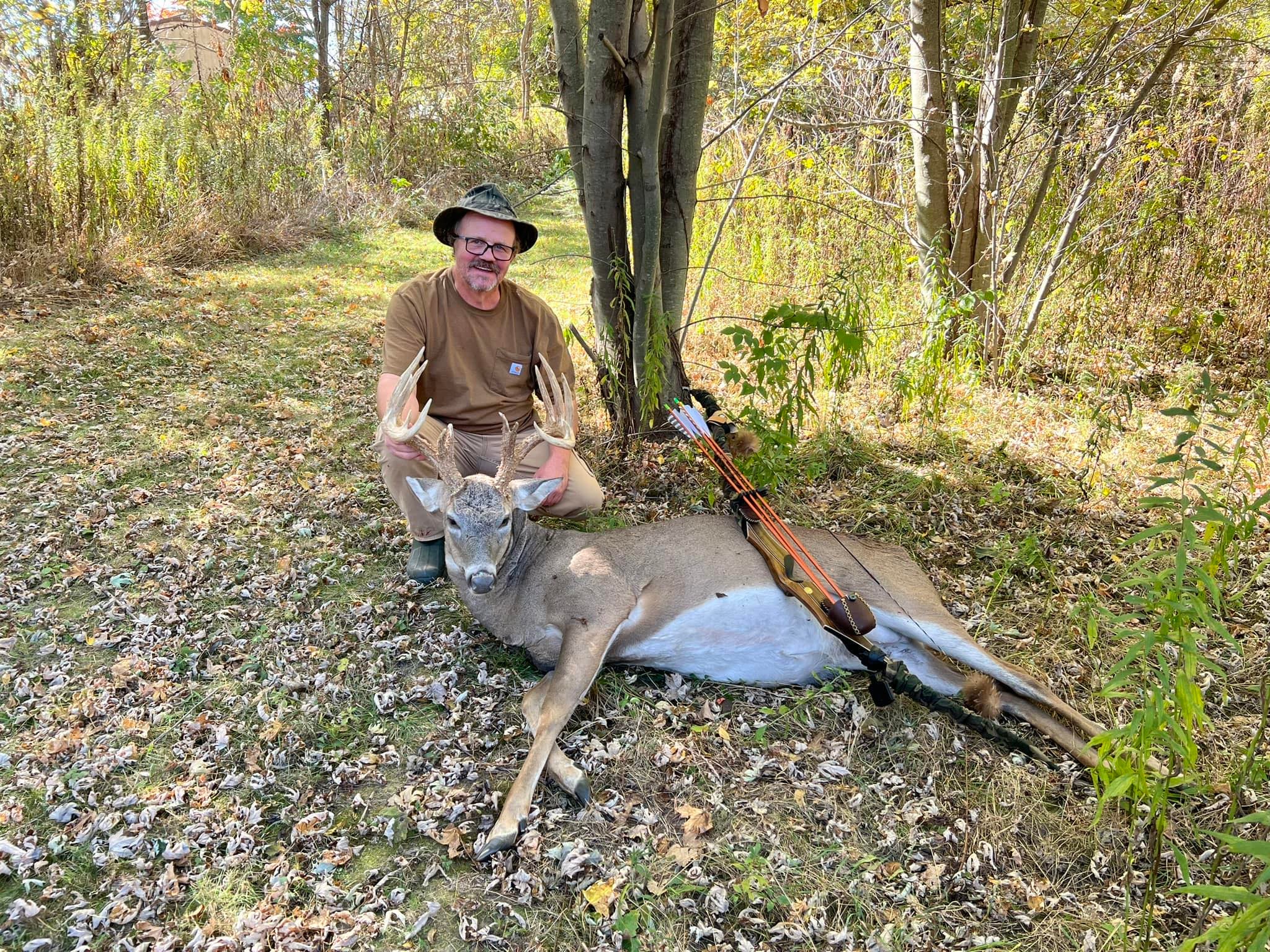 Davy Varnell with their 2024 Indiana Whitetail Buck