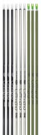 NASP Genesis Aluminum Arrow Shafts, 12-pack