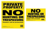 No Trespassing Signs